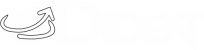 logo dident blanco